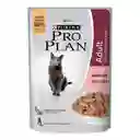Comida humeda para gatos sabor a salmón Purina Pro Plan x 85gr