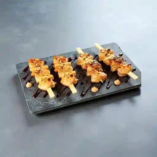 Yakitori (Brochetas de Pollo)
