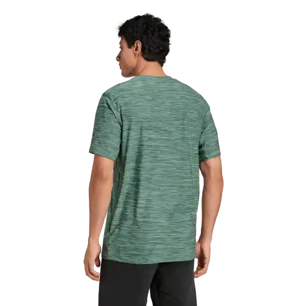 Adidas Camiseta Manga Corta Tr-Es Stretch T Hombre Verde T XL