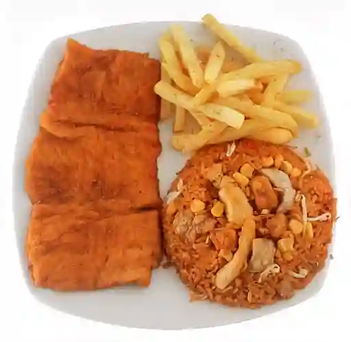 Combo Chuleta de Pollo