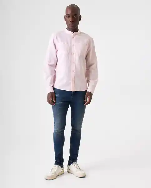 Camisa Hombre Rosado Talla M 812G500_ROS132004 Americanino