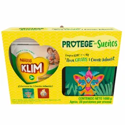 Klim Pack Alimento Lácteo 3 Dha + Cuento Infantil