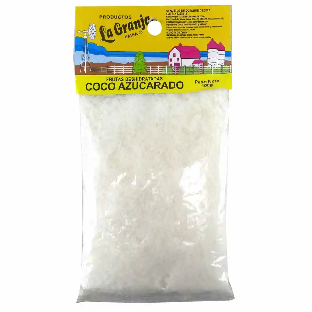 La Granja Cocodeshidratado X100 G