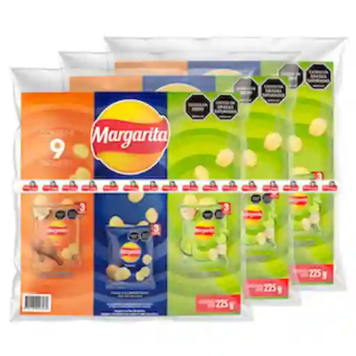 Margarita Pack Snack de Papas Surtidas de Sabores