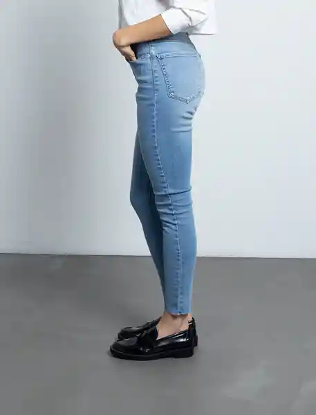 Jean Mujer Azul Índigo Medio Talla 14 492F039 Naf Naf