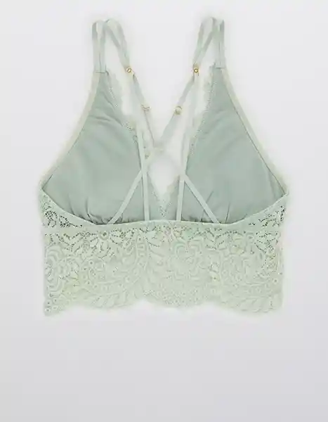 Bralette Aerie Verde Talla Small American Eagle 16983253