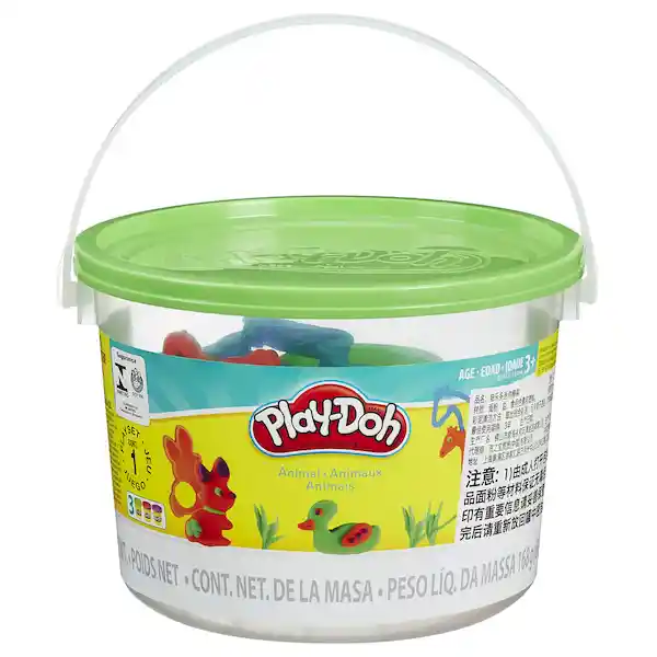   Play Doh  Masa Moldeable Core Cubeta Animal Surtido 