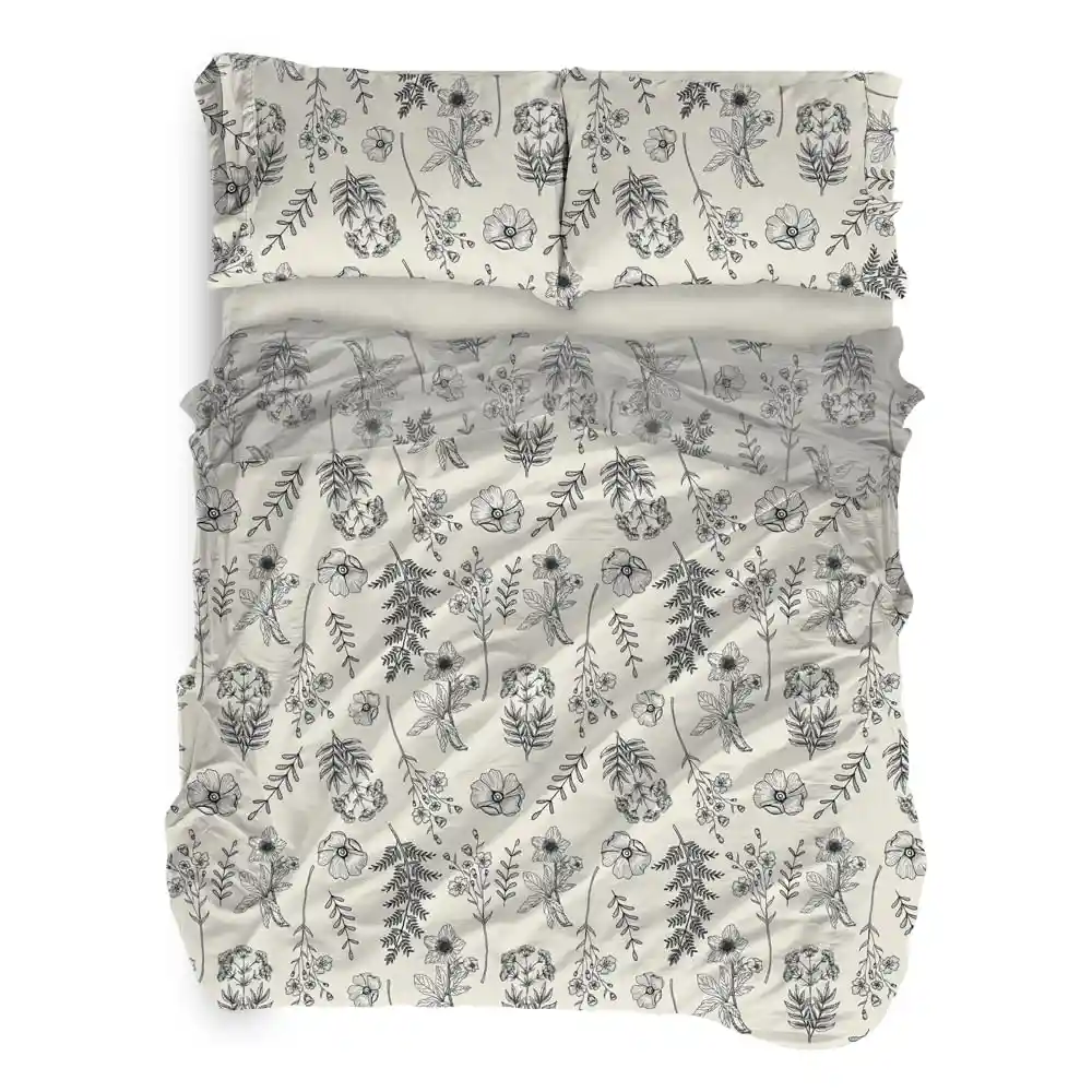 Juego de Cama Microfibra Cannon King Simeria Negro