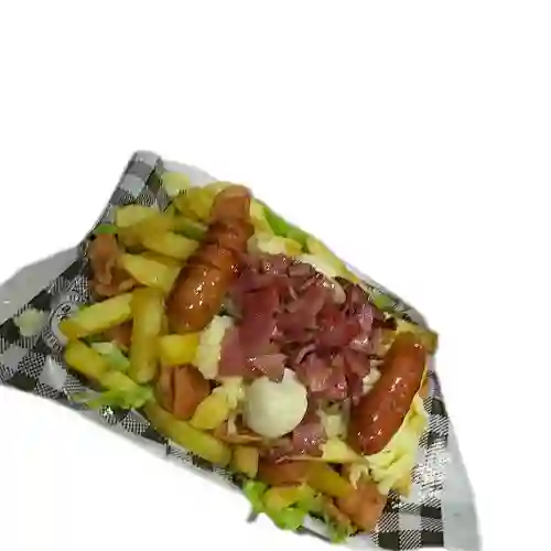 Salchipapa Especial