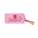 Cosmetiquera Serie Chicas Súper Poderosas Rosa Cuadrada Miniso