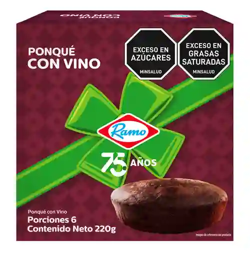 Ramo Ponque Vino Caja 220 g