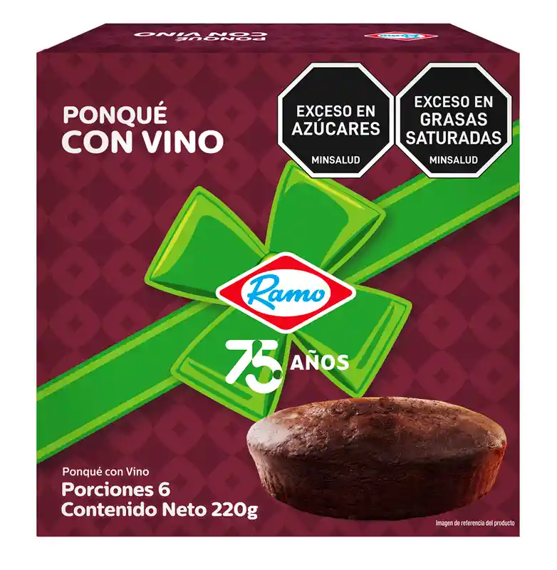 Ramo Ponque Vino Caja 220 g