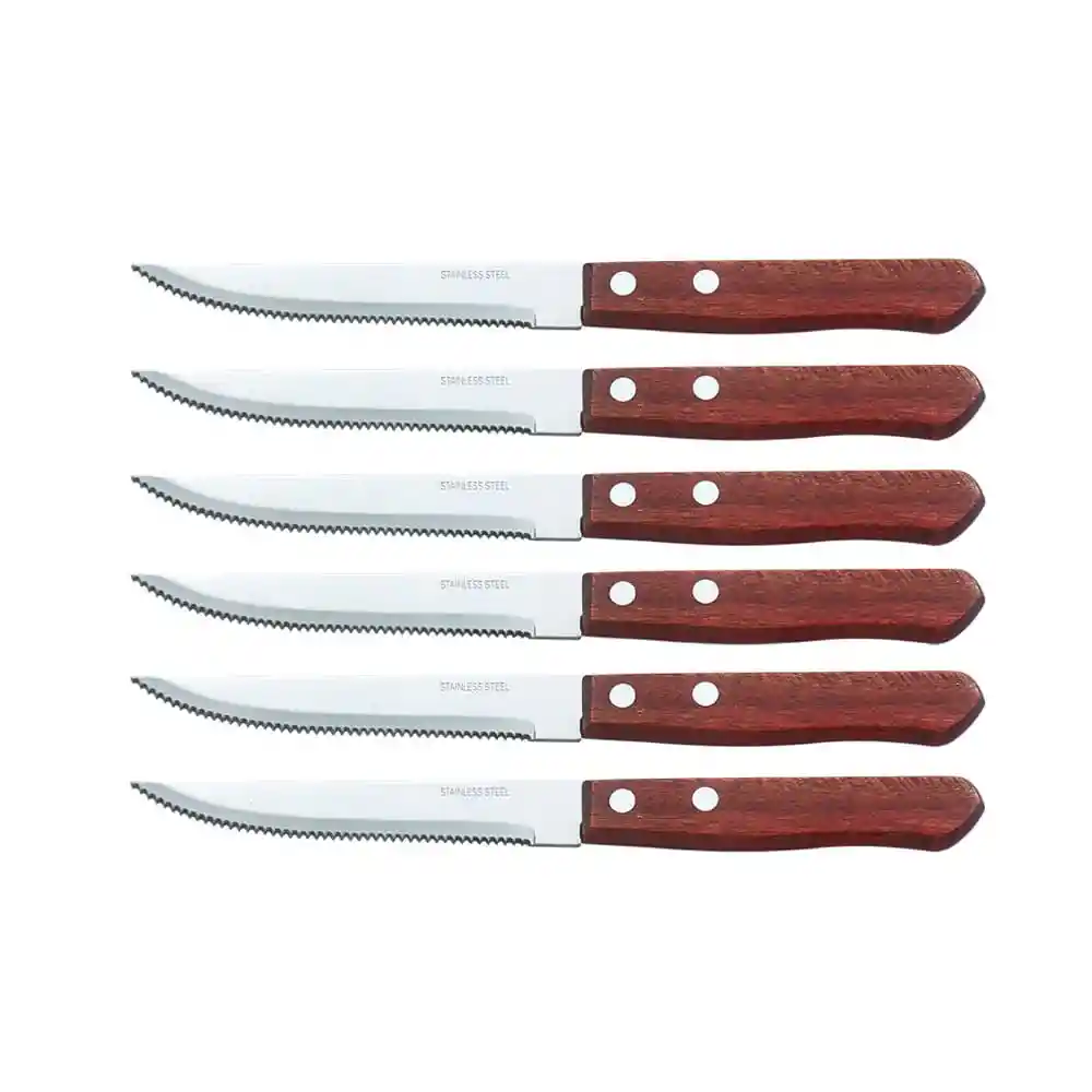 Set Cuchillos Krea Asado 6un