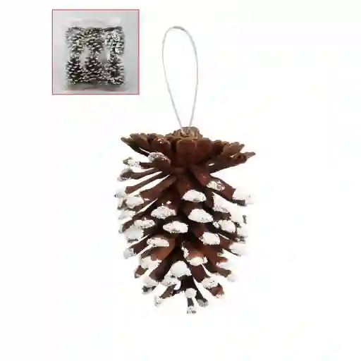 Set de Piñas Decorativas X6 Pzas Dorados Finlandek 049571981
