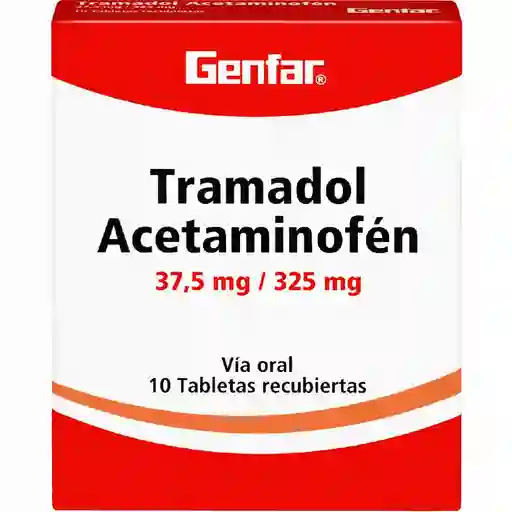 Genfar Tramadol / Acetaminofén (37.5 mg / 325 mg)