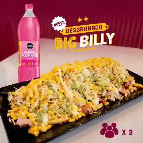 Desgranado Big Billy X3 + Gaseosa Gratis