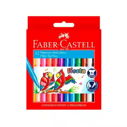 Faber Castell Plumones Fiesta Caja