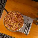 Pizza Jamón y Pimientos Asados