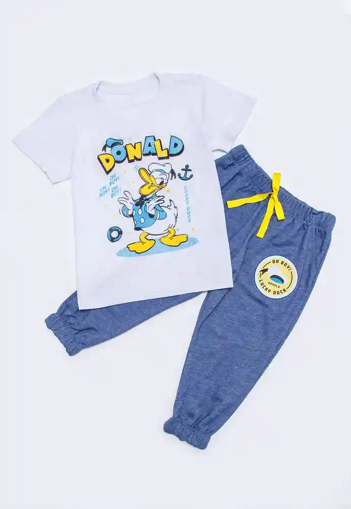 Conjunto Largo 18/24mese-azul
