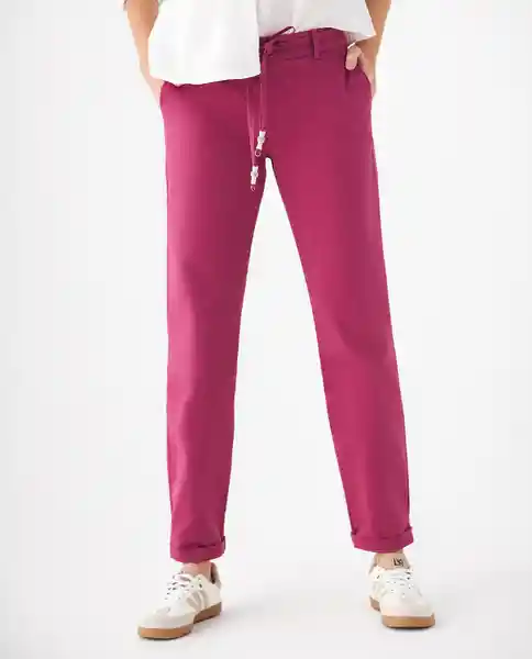 Pantalon Morado Cebolla Oscuro Talla 14 139F002 Esprit