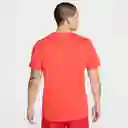 Nike Camiseta Df Tee Heritage Correr Hombre Rojo Talla S