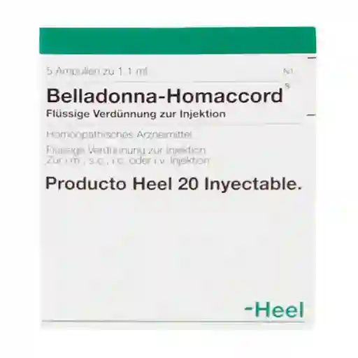 Belladona Homaccord (5.5 mg / 5.5 mg / 5.5 mg)