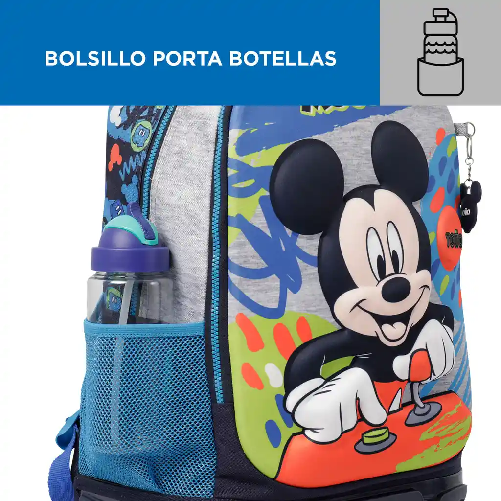 Totto Morral Rue Bomper Mickey Color Azul L 8Fv