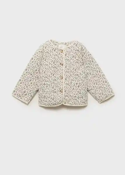 Abrigo Flow Crudo Talla 72 Niñas Mango