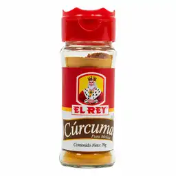 El Rey Condimento de Cúrcuma Pura Molida