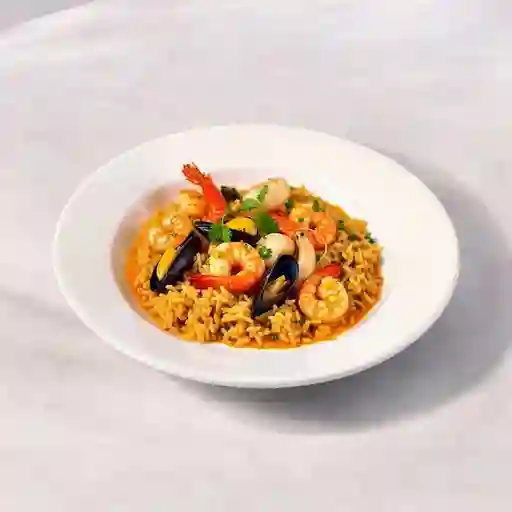 Arroz Mojado De Mariscos