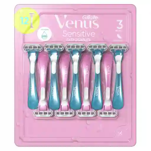 Gillette Rasuradora Disposables Venus Sensitive