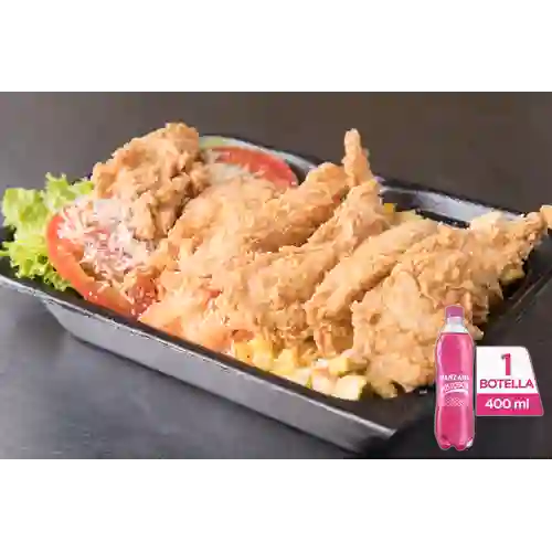 Ensalada Del Huerto Apanado +Postobón Manzana 400ml