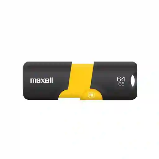 Maxell Usb Flix 3.0 64Gb Negro/Amaril 347493