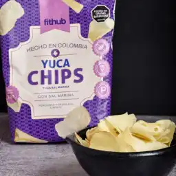 Yuca Chips Con Sal Marina - Fithub