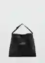 Bolso M Amy Negro Talla 99 Mujer Mango