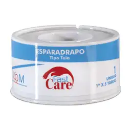 Fastcare Esparadrapo Tela Blanco 1 x 5 Icom