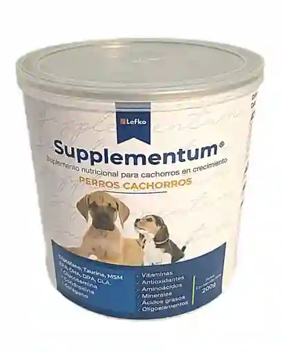 Supplementum Suplemento para Perro Cachorro en Crecimiento