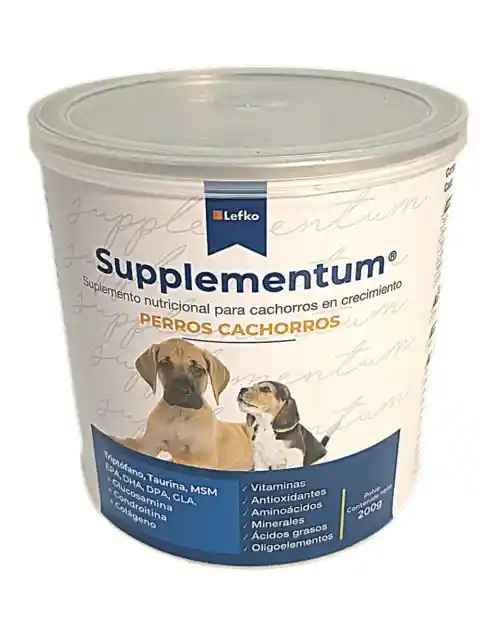 Supplementum Suplemento para Perro Cachorro en Crecimiento
