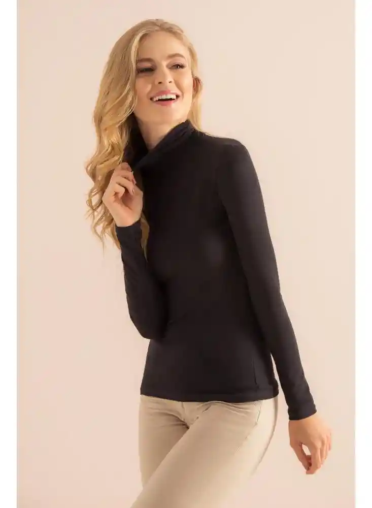 Basica Casual Cuello Tortuga Pf14120012