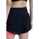 Under Armour Pantaloneta Anywhere de Mujer Negro Talla SM
