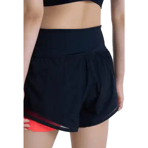 Under Armour Pantaloneta Anywhere de Mujer Negro Talla SM