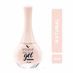 Esmalte Vogue Efecto Gel Natural 14 mL