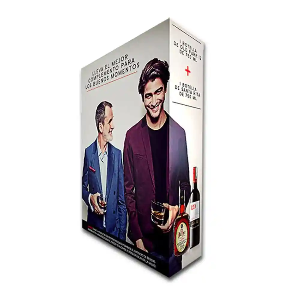 Pack. W.old Parr+vino Sta Rita Old Parr