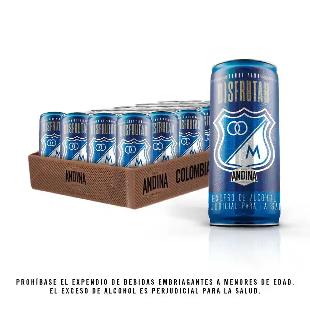 Cerveza Lata Edic Millos Pack Andina