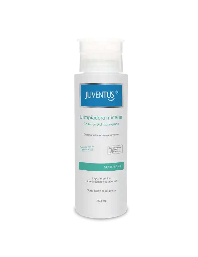 Juventus Desmaquillante Limpiadora Micelar para Rostro