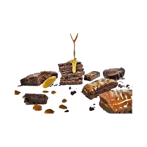 Brownie Melcochudo con Helado