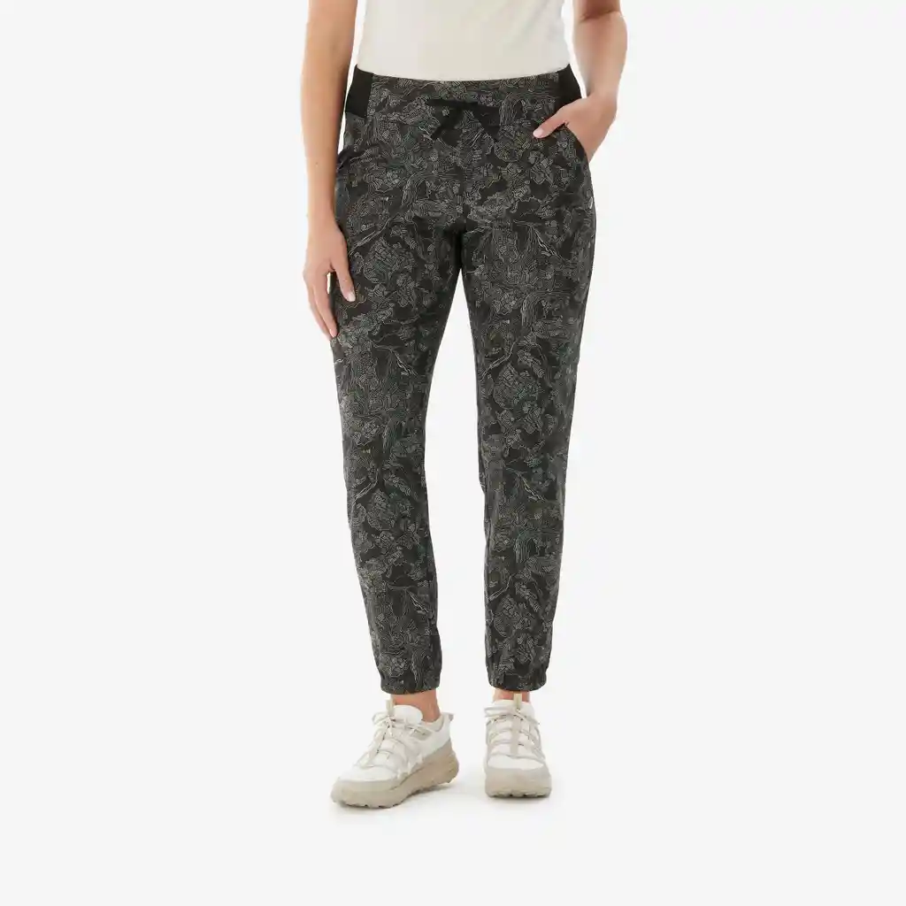 Pantalón de Senderismo Mujer - Nh100 - Negro