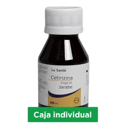 La Santé Jarabe Cetirizina (5 mg / 5 mL)