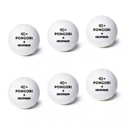 Pelotas de Ping Pongpongori Ttb 100 Blanco
