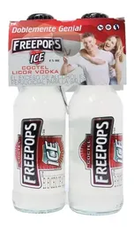 Freepops Cóctel de Vodka Ice